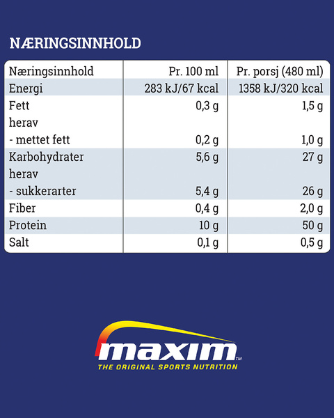 Protein Boost Sjokolade 480ml