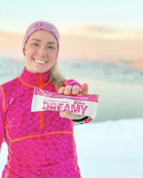 Dreamy Bringebær og Yoghurt Proteinbar 55g